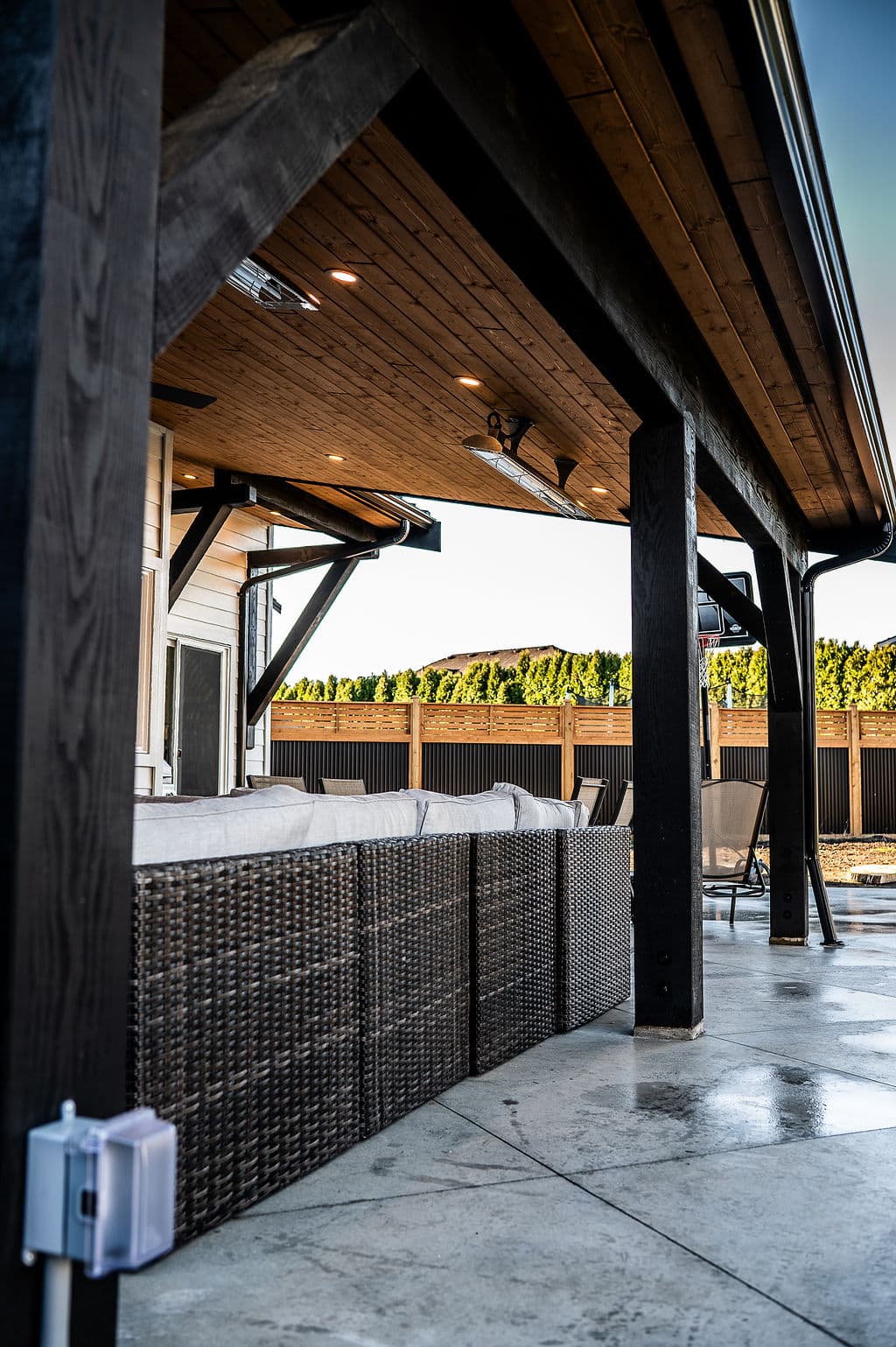 Best Patio Construction, Chilliwack, Patio with Hot tub Design